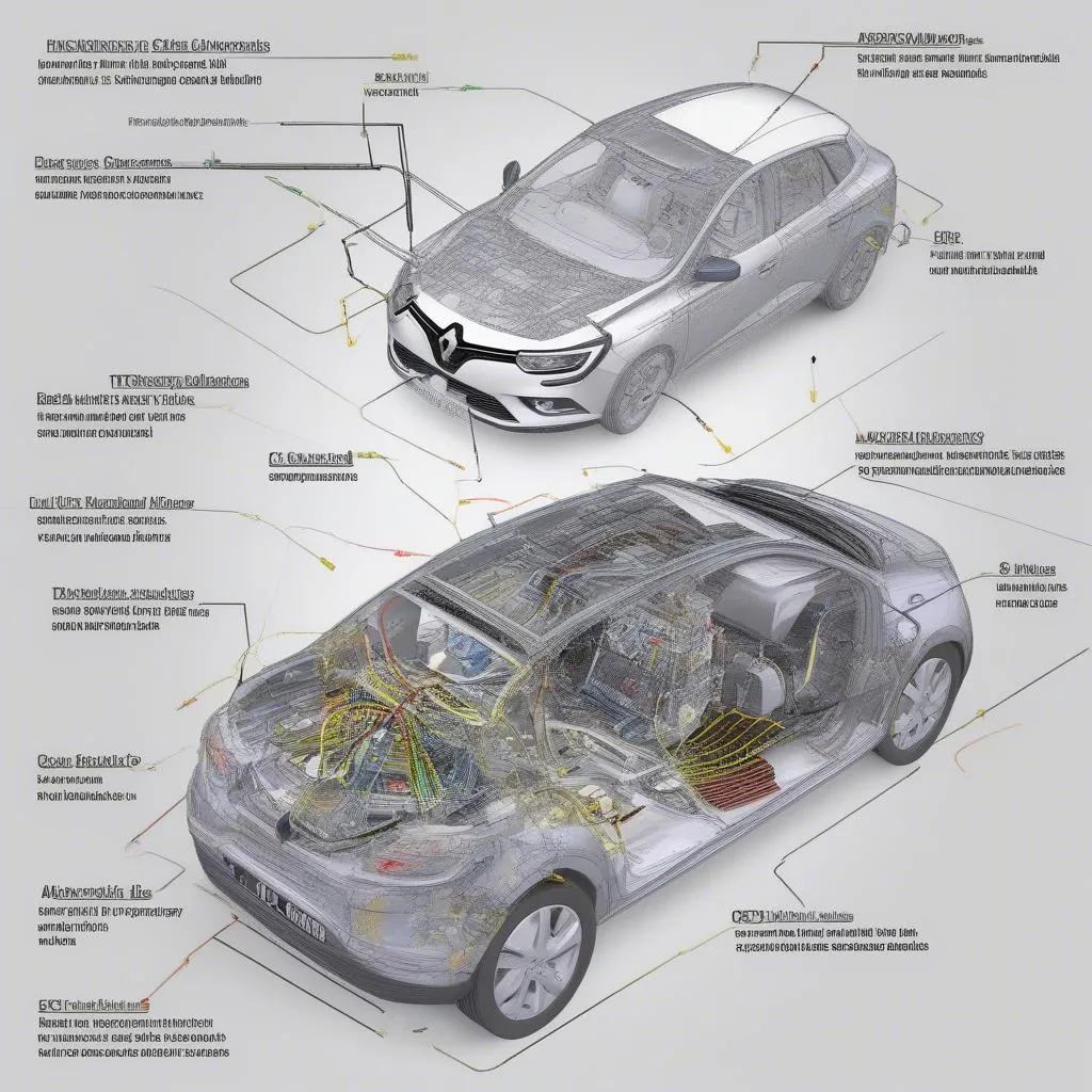 Dessin d'autel COCP pour Renault Mégane 2019