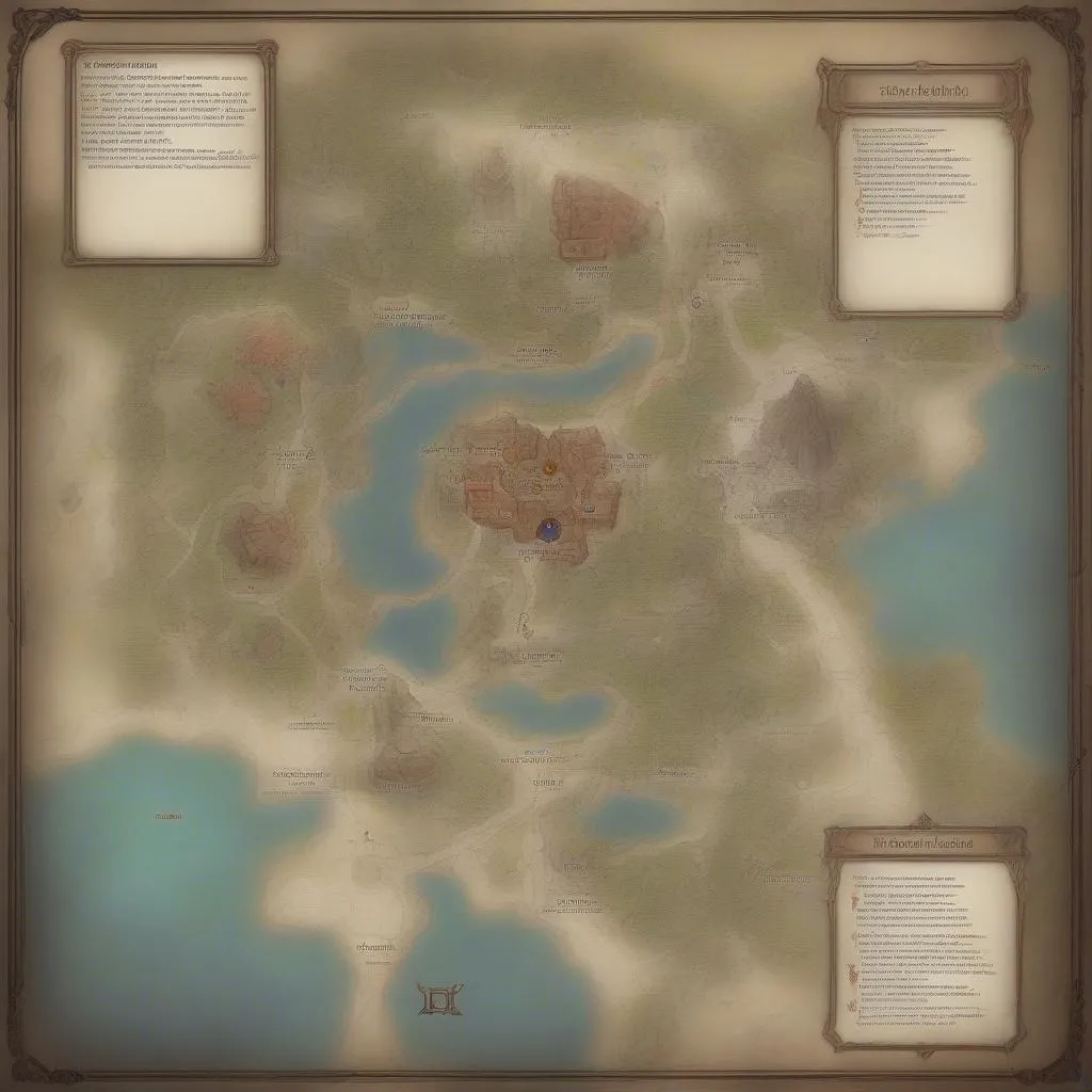 Carte de Scosglen dans Diablo 4