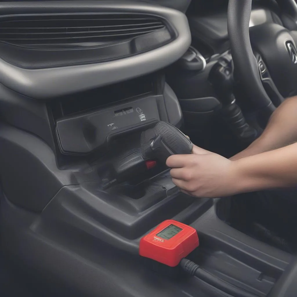 Diagnostic Autel sur une Renault Clio : 