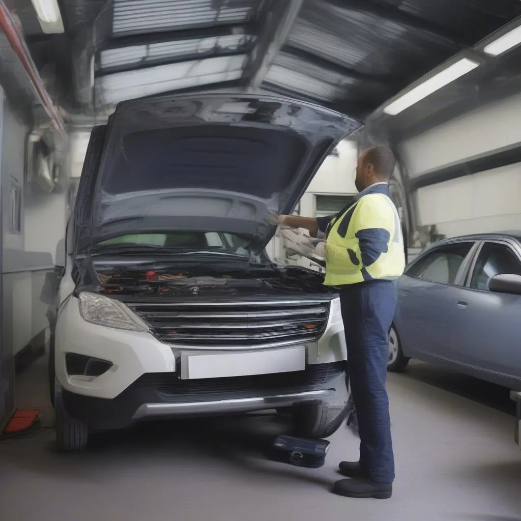 diagnostiquer une voiture