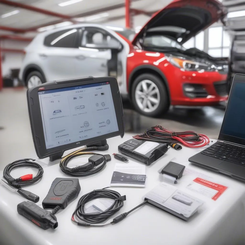 Diagnostic automobile avec un scanner Autel