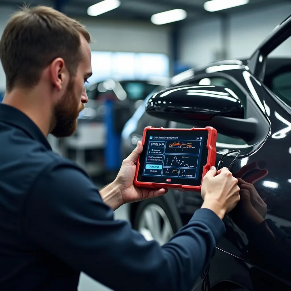 Diagnostic Automobile avec Dealer Scanner