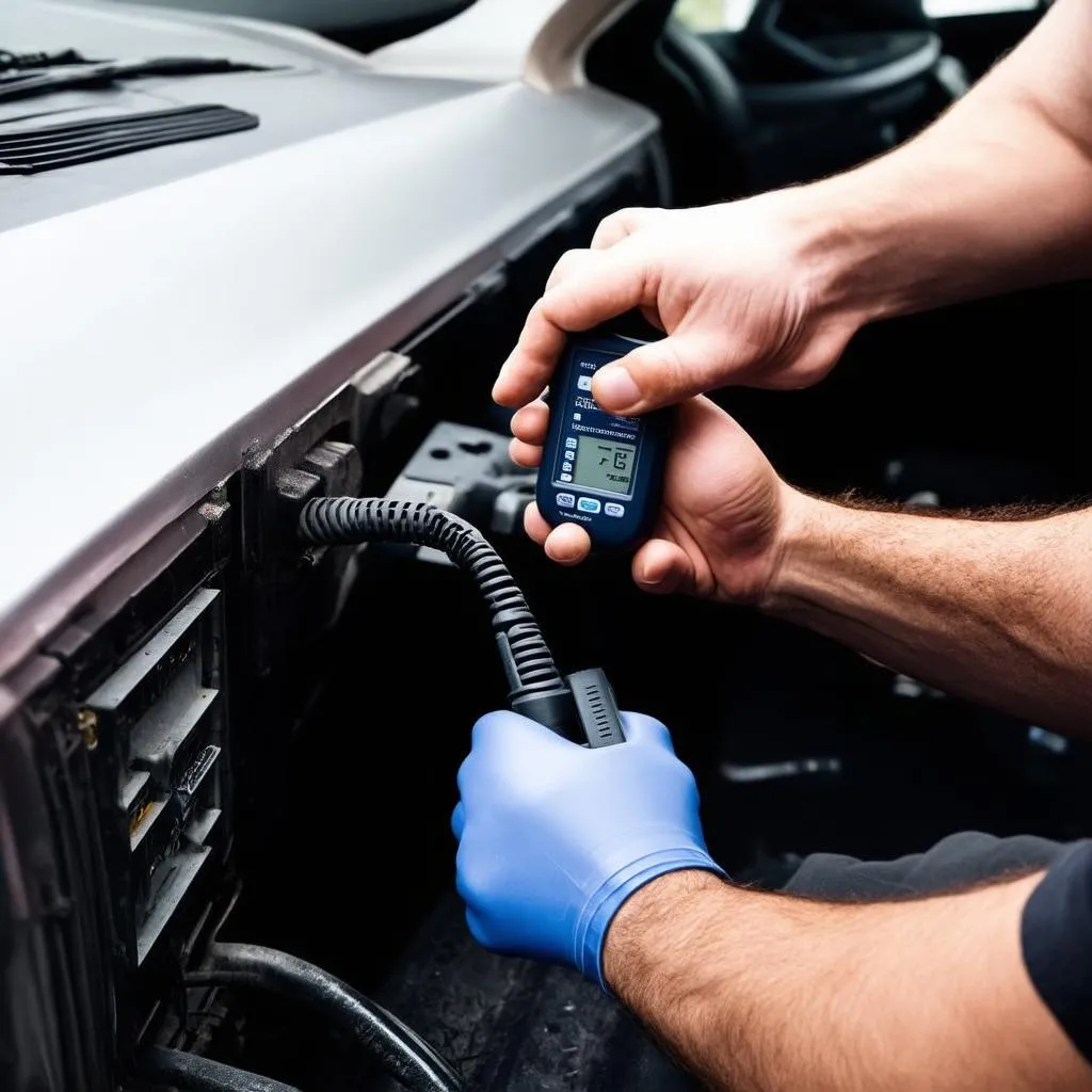 Diagnostic électronique automobile