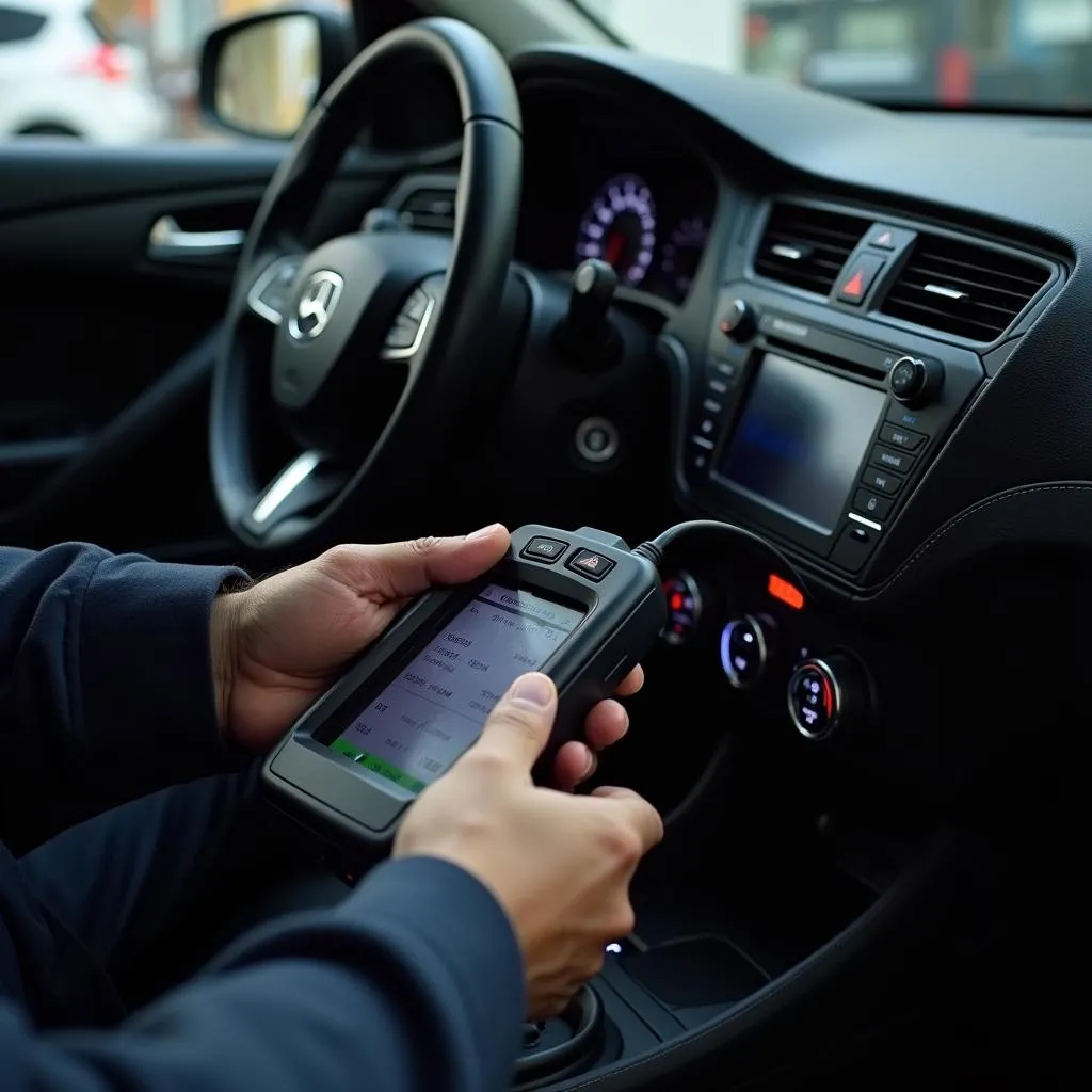 Diagnostic électronique d'une voiture moderne