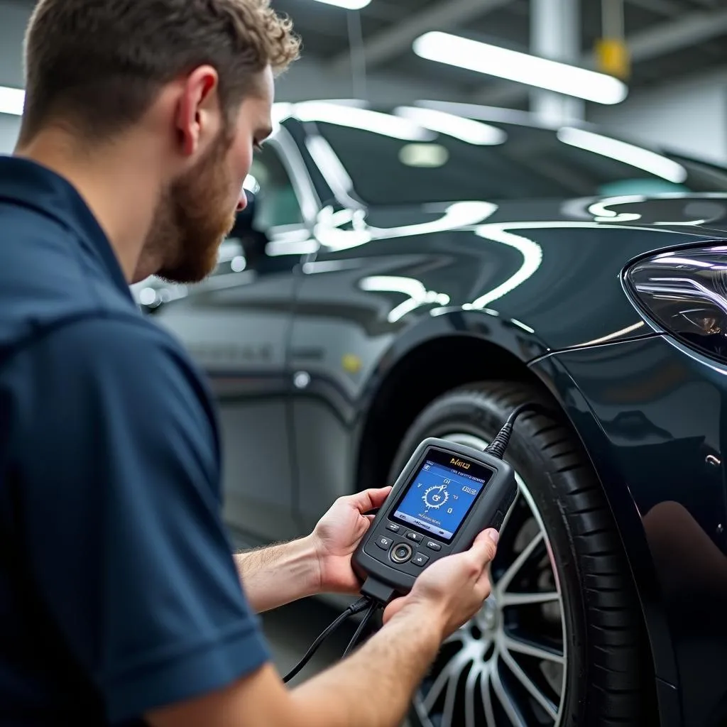 Diagnostic électronique de la Mercedes-Benz Classe E