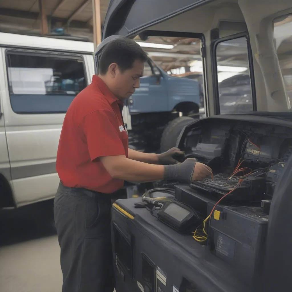 Bus Mitsubishi: Diagnostic et Réparation