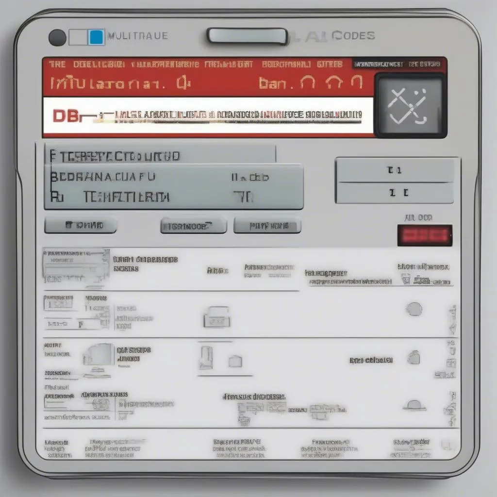 Diagnostic des codes d'erreurs avec un outil de diagnostic OBD multimarque