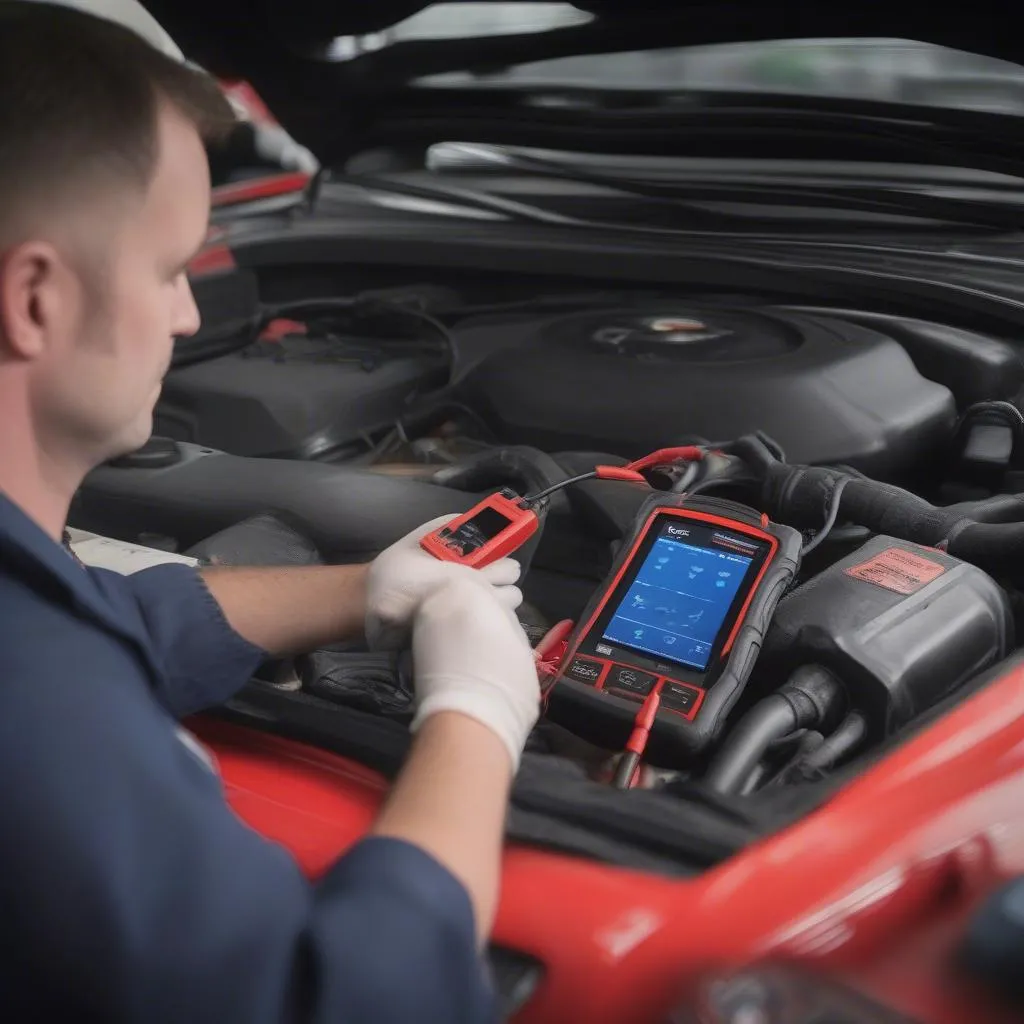 Diagnostic d'une voiture européenne