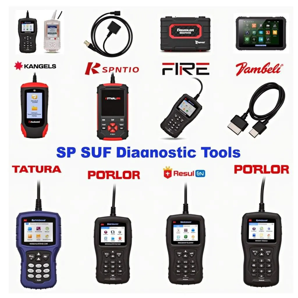 Différents types de valises de diagnostic