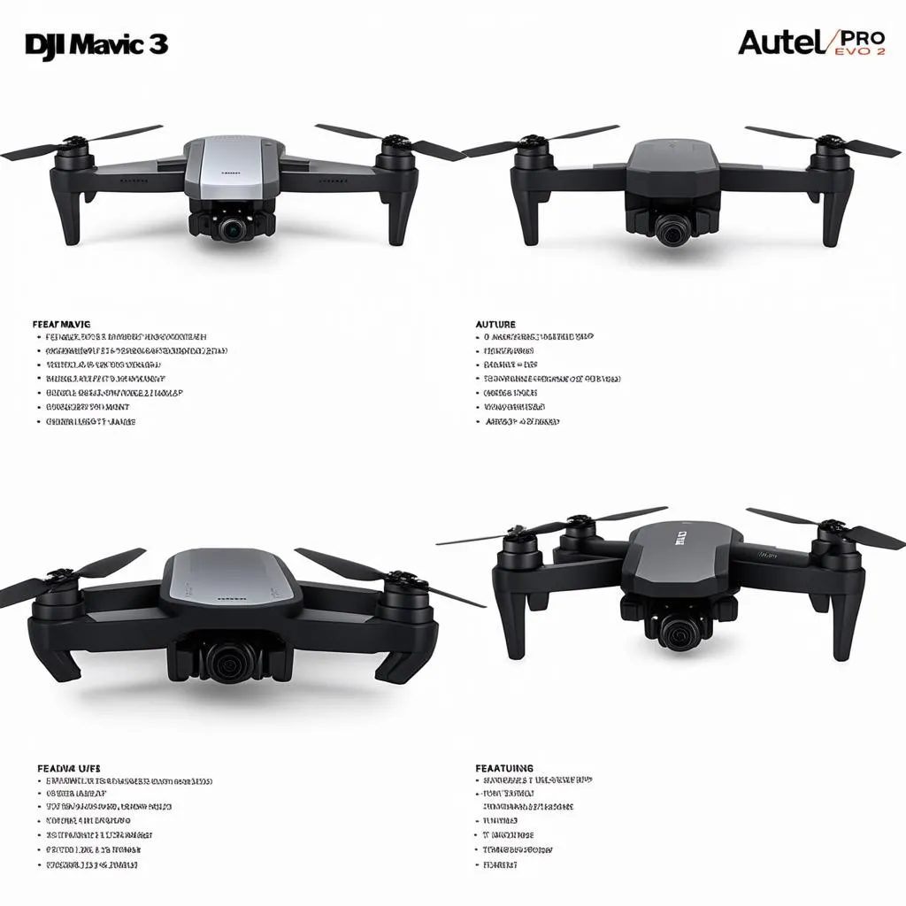 DJI Mavic 3 vs Autel Evo 2 Pro Comparison