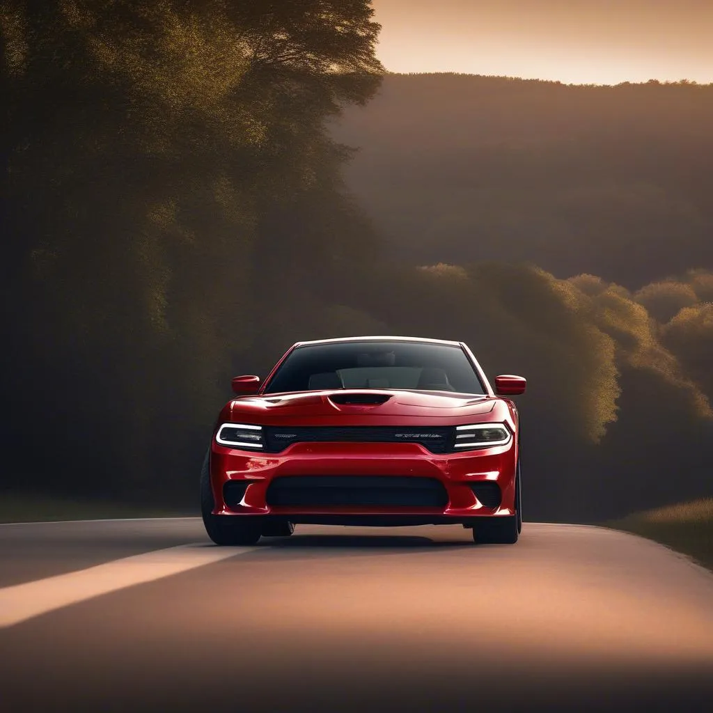 Dodge Charger 2023 sur la route