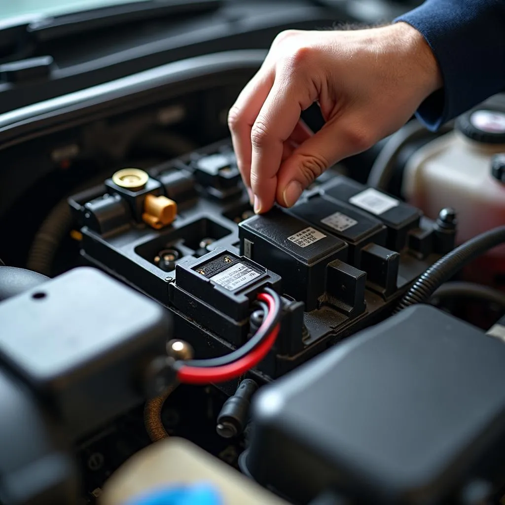 Entretien du système électrique d'une voiture