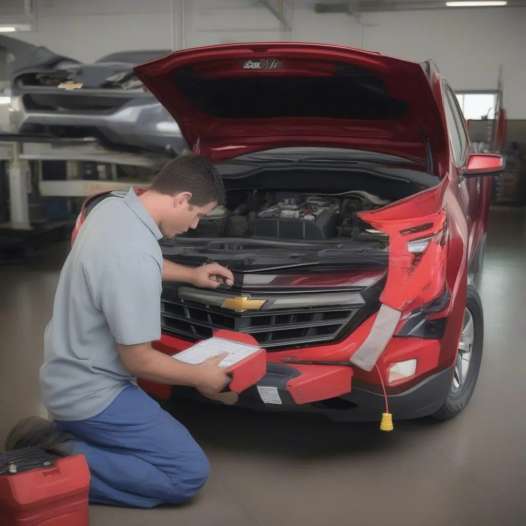 Diagnostic d'une Chevrolet Equinox 2003