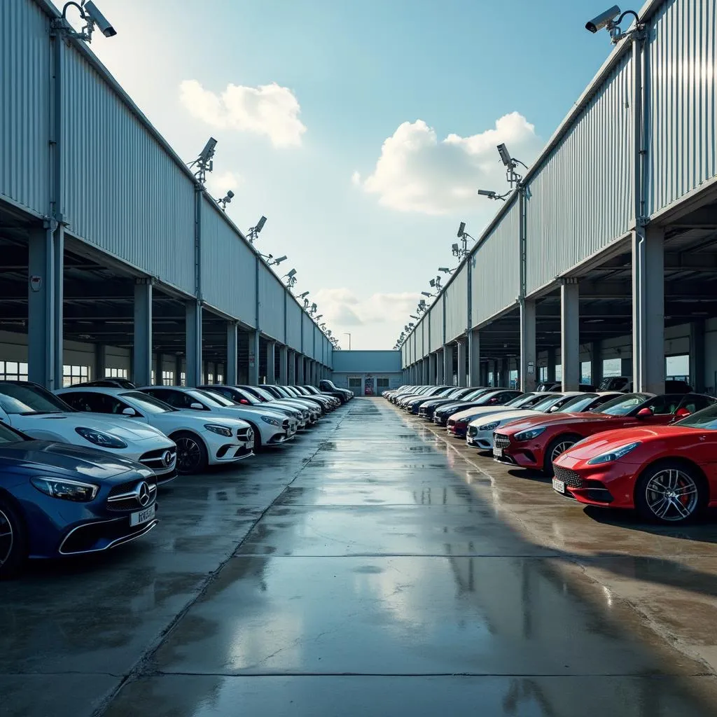 Espace de stockage sécurisé pour voiture