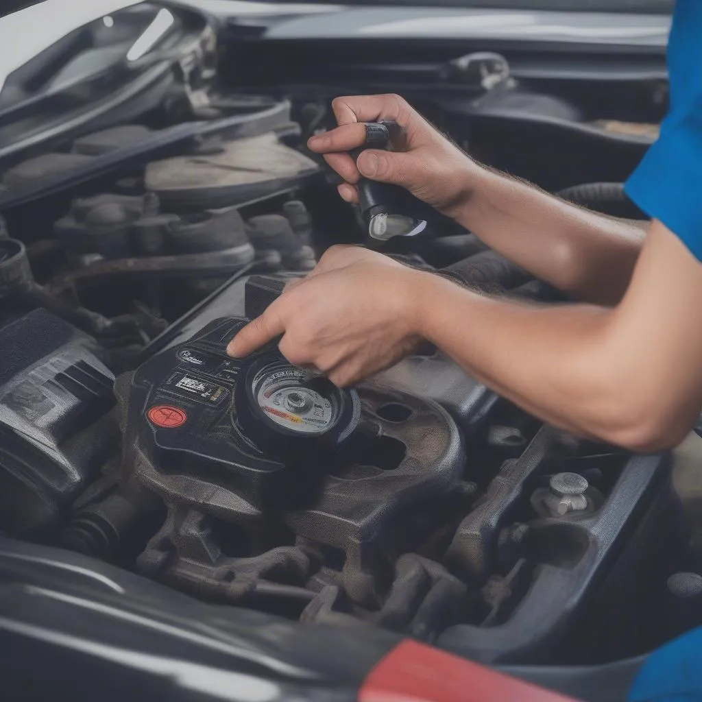 Diagnostic des étriers de frein de voiture