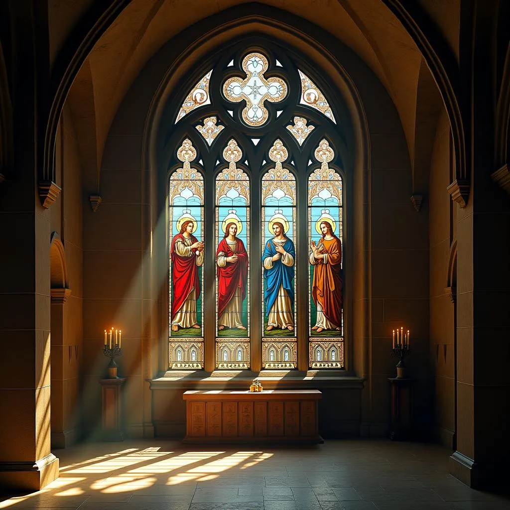 Abbaye Lucerne Fenetre Autel: Mystère et Histoire