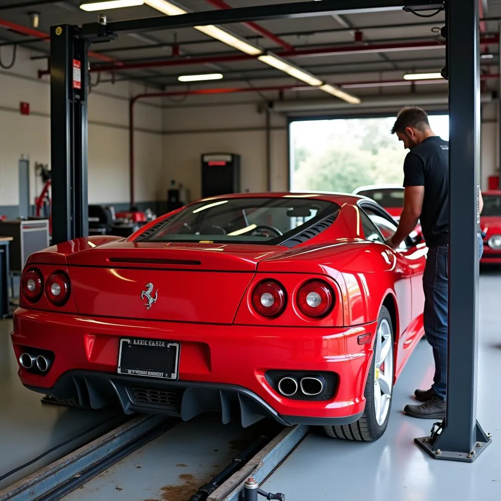 Ferrari 360 Entretien Garage Spécialisé