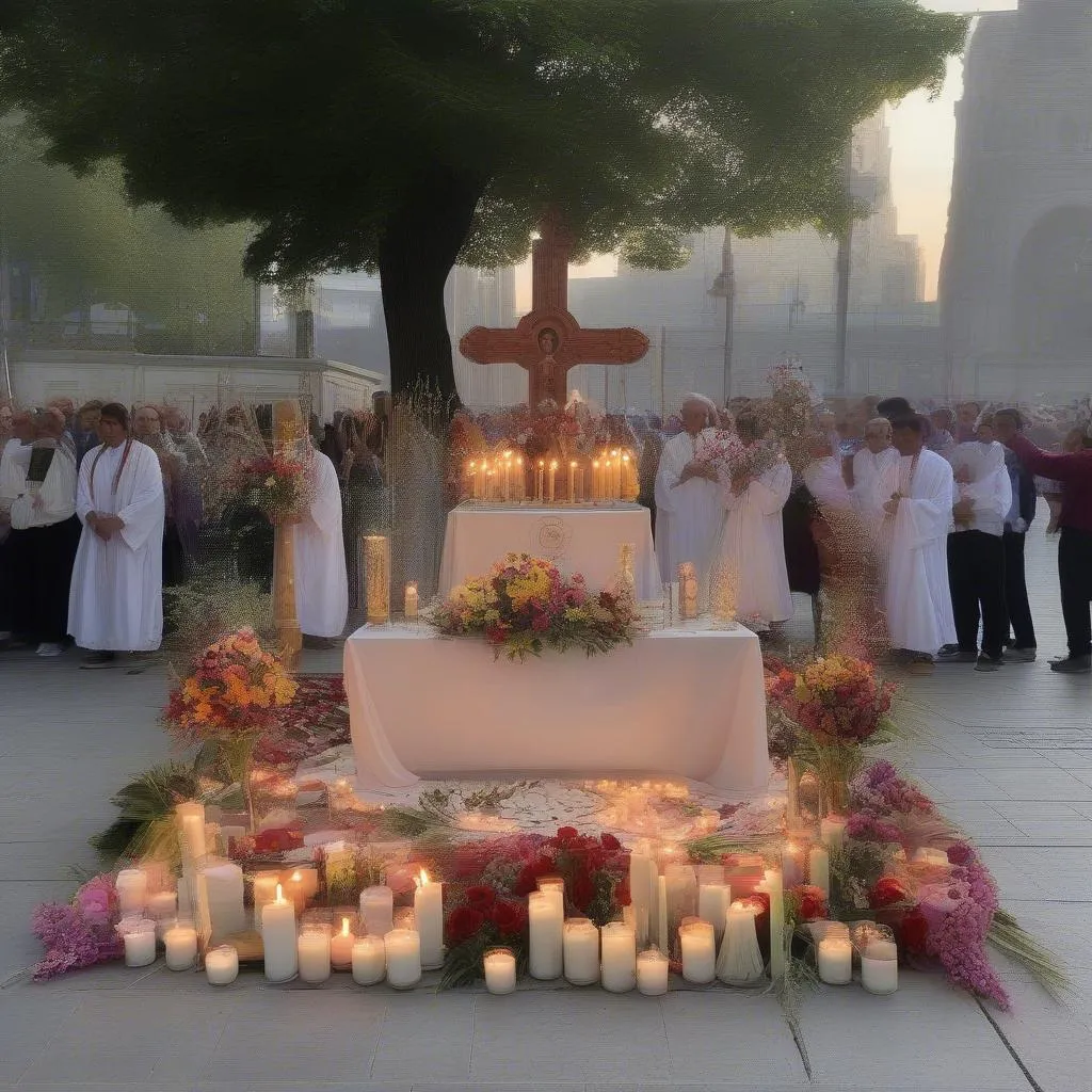 Fête Dieu Autels Geispolsheim : L’Art de la Foi et de la Technique