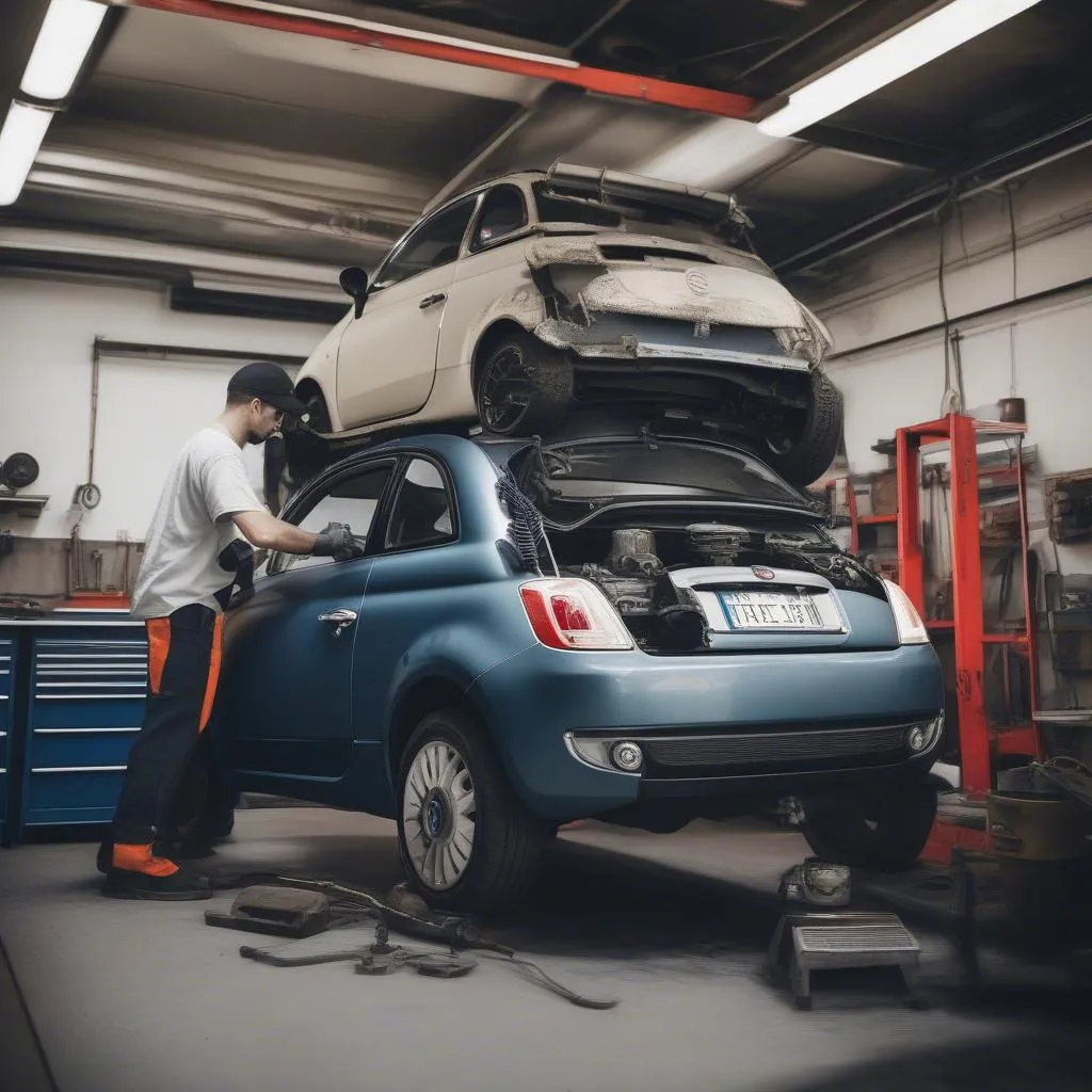 Maintenance de la Fiat 500