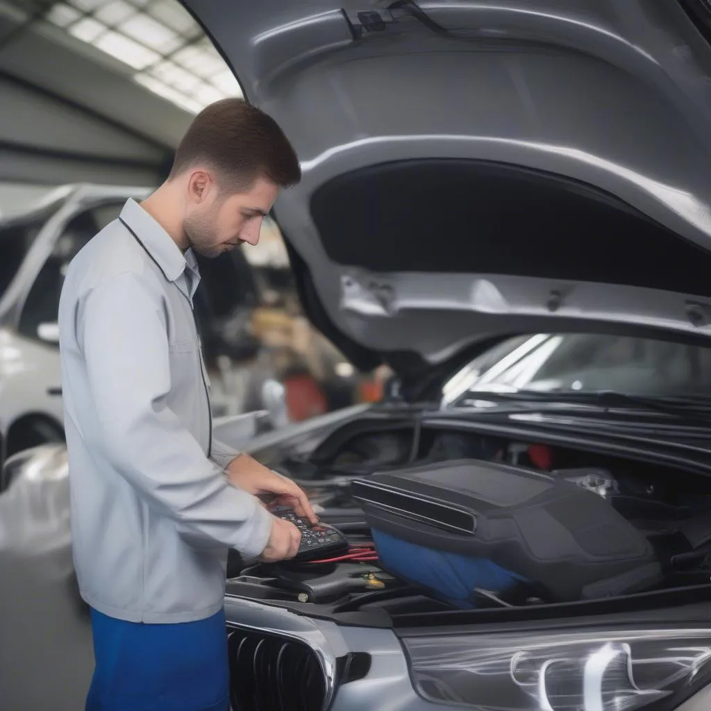 Diagnostic d'un problème de flape sur une voiture européenne