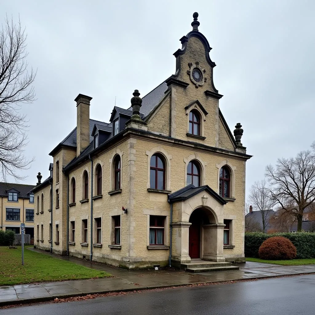 Fond d'écran de la mairie de Saint-Laurent-des-Autels avec une touche historique