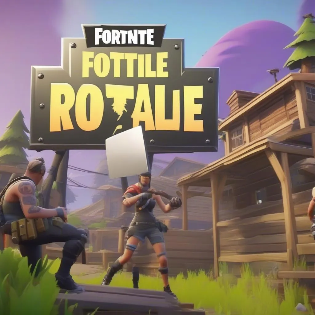 Bataille de Fortnite