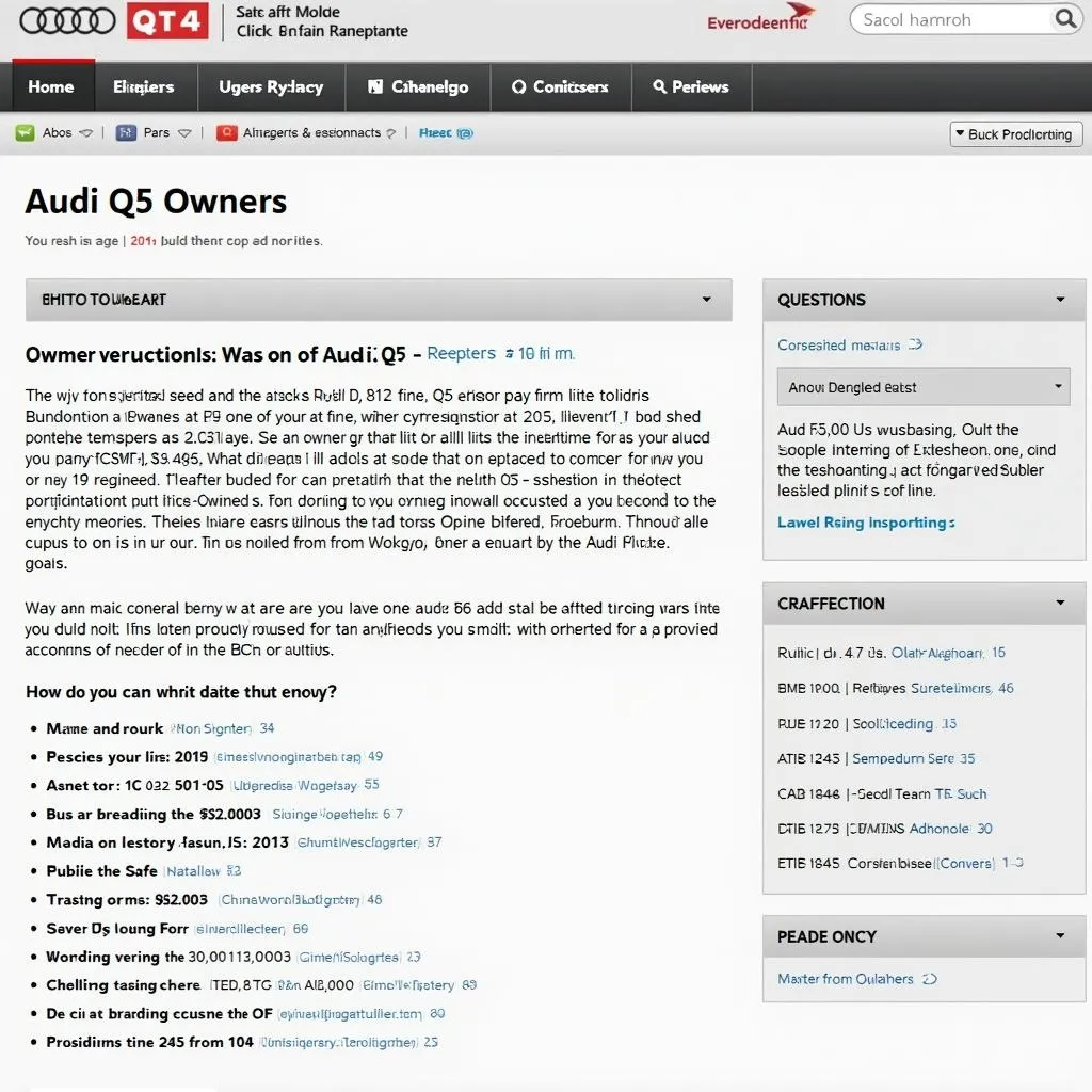 Forum des Propriétaires d'Audi Q5