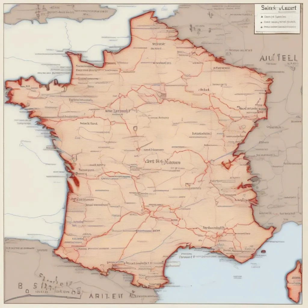 carte de France