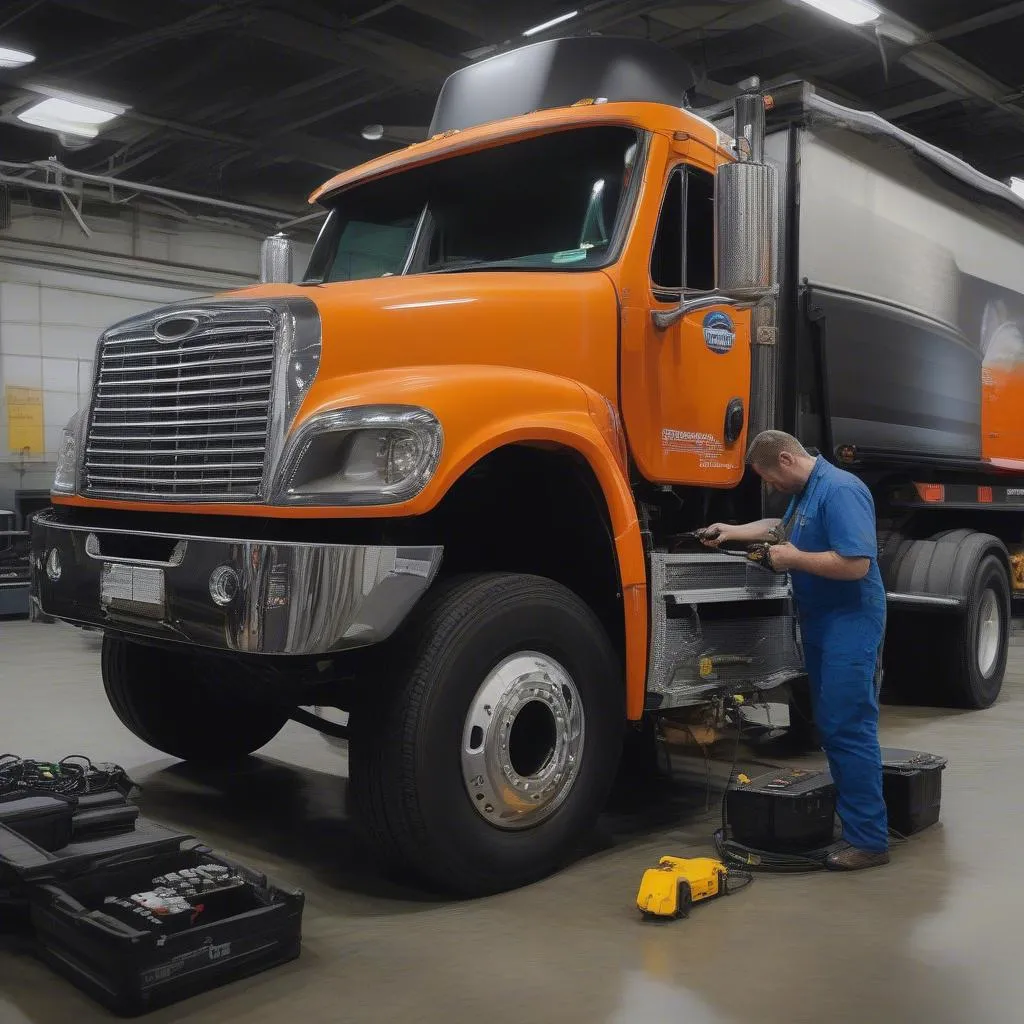 Diagnostic de camion Freightliner