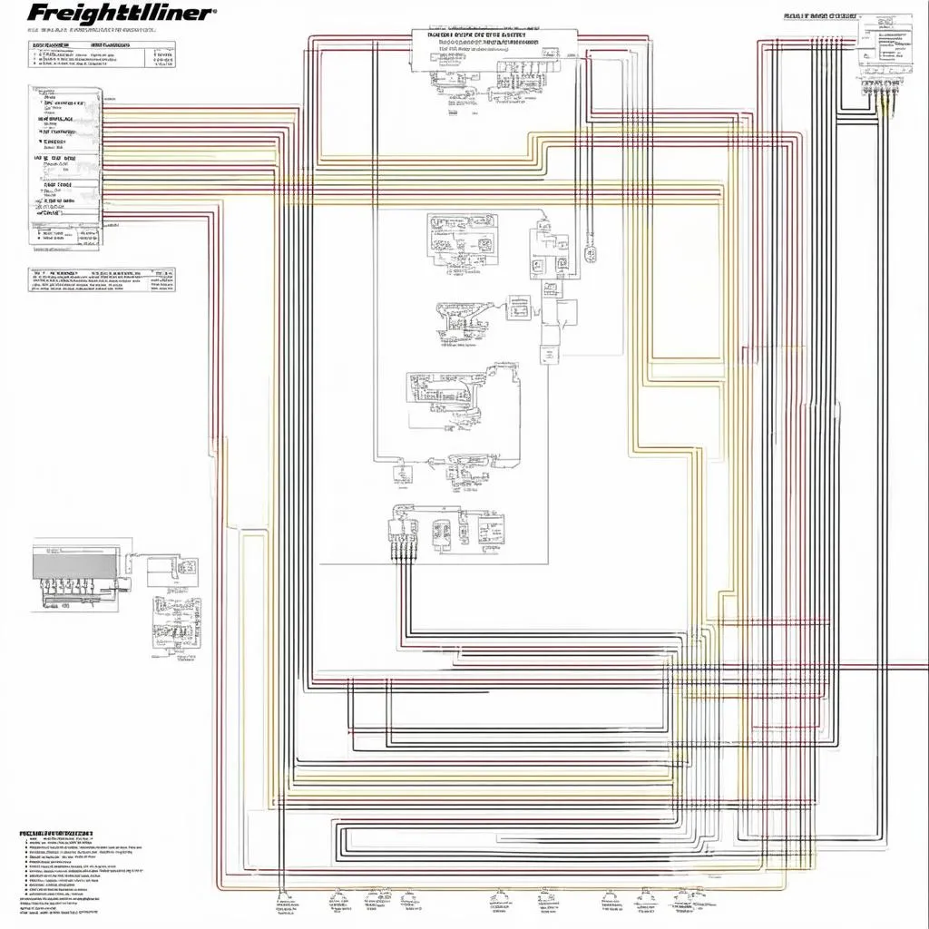 Freightliner truck wiring diagram