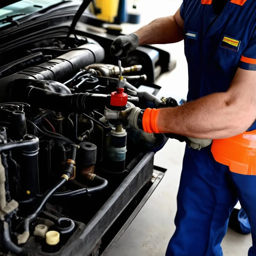 Problème de pompe à carburant