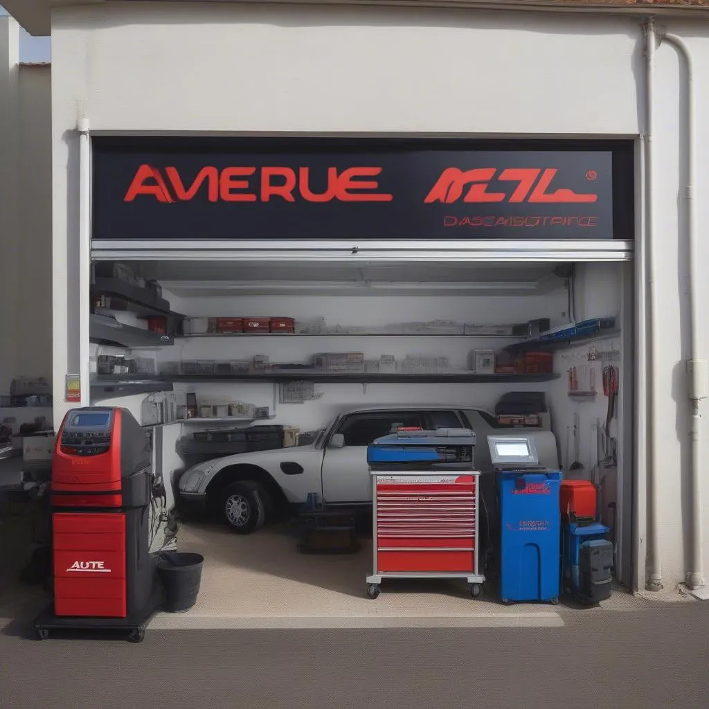 Garage automobile à Hyères utilisant Autel Mercure