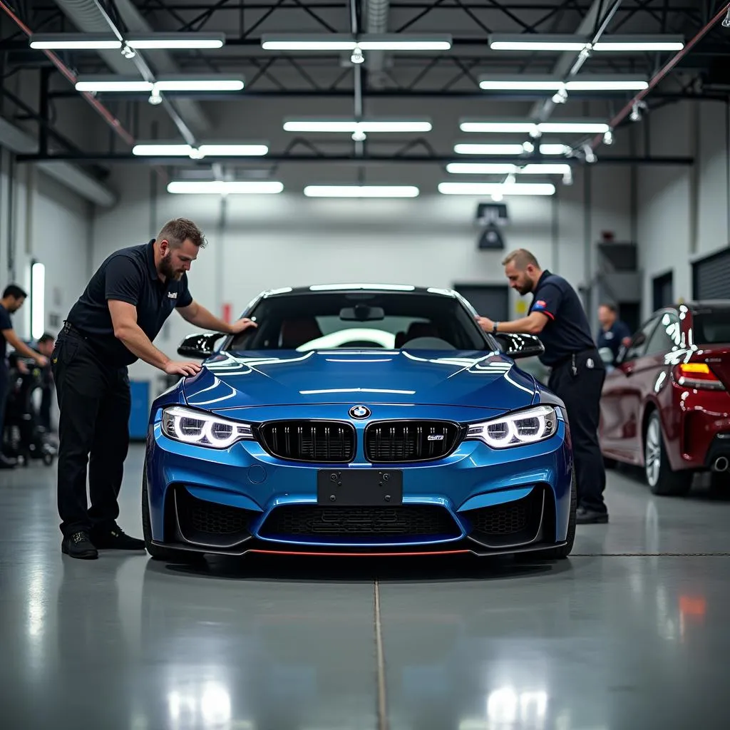 Garage spécialisé dans le tuning BMW