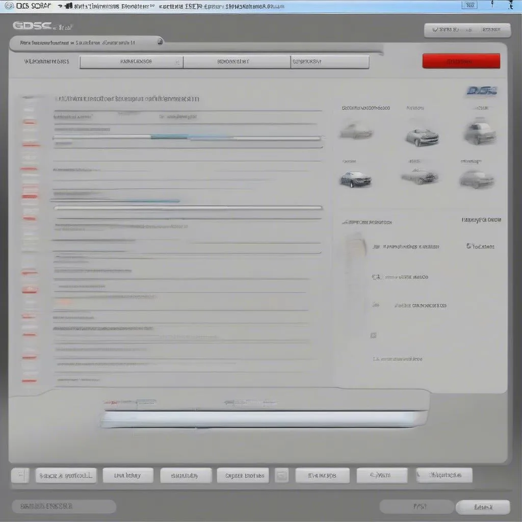 Interface du logiciel GDS2