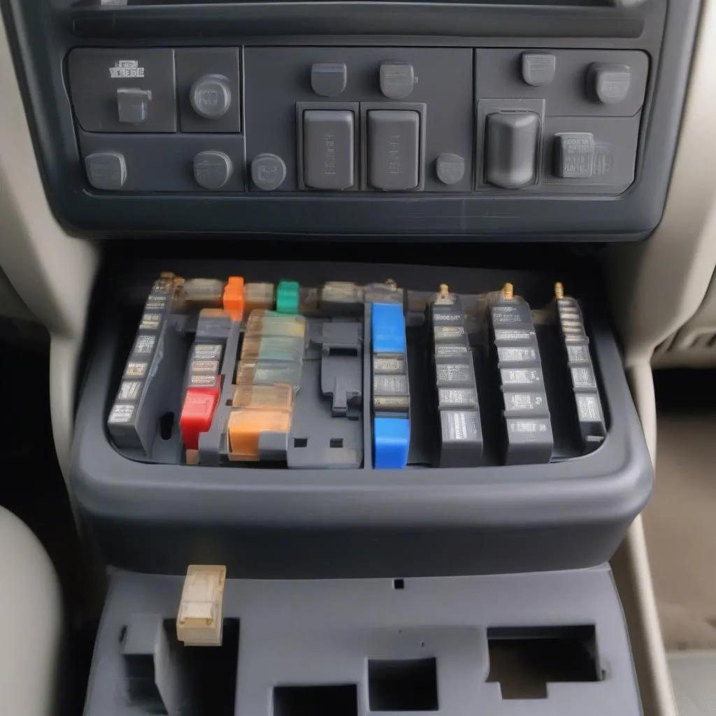 GMC Envoy 2002 Fuse Box