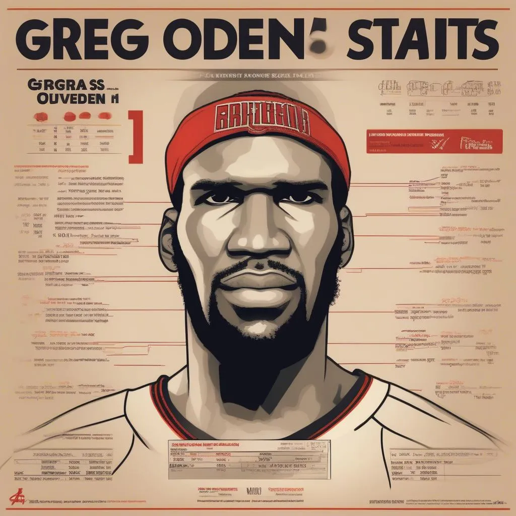 Greg Oden: Un regard sur sa carrière statistique