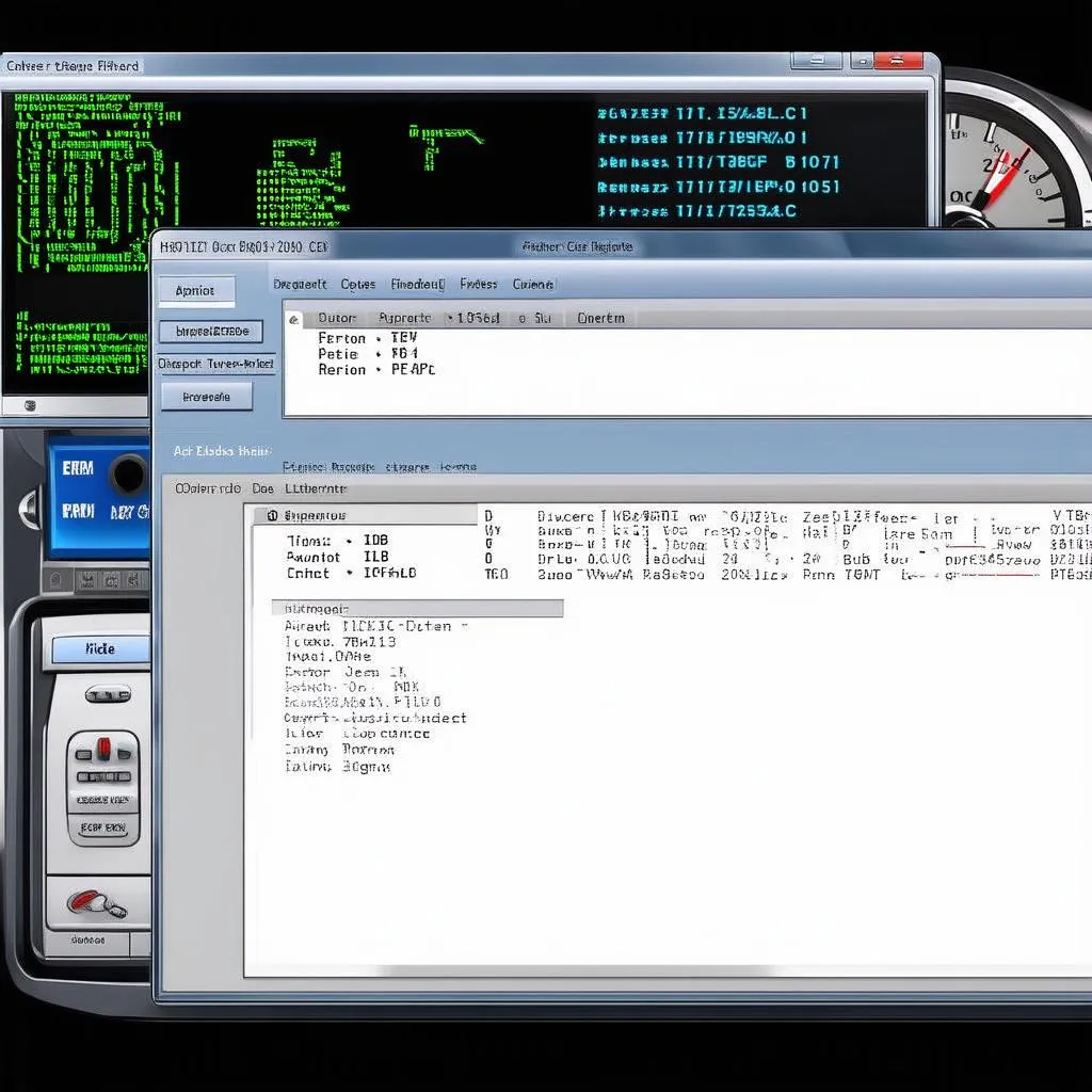 car diagnostic software interface