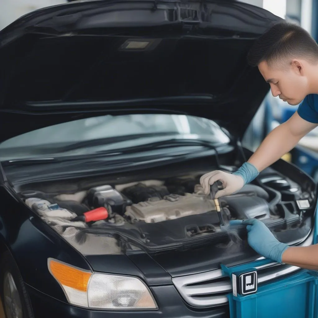 Entretien d'une Honda Accord