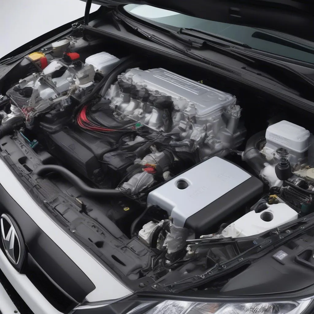 Honda Civic Hybrid engine