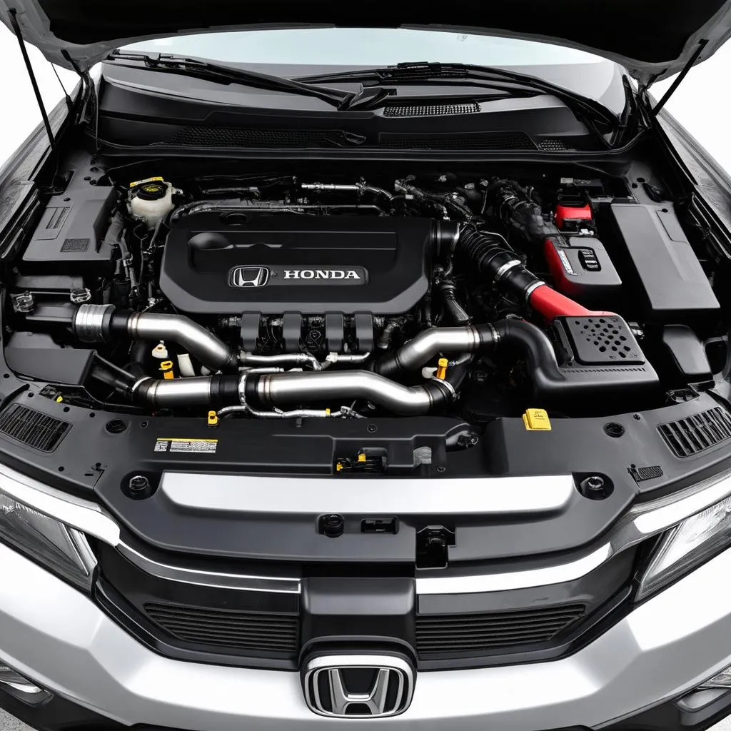 Honda HR-V 2020 modified engine bay