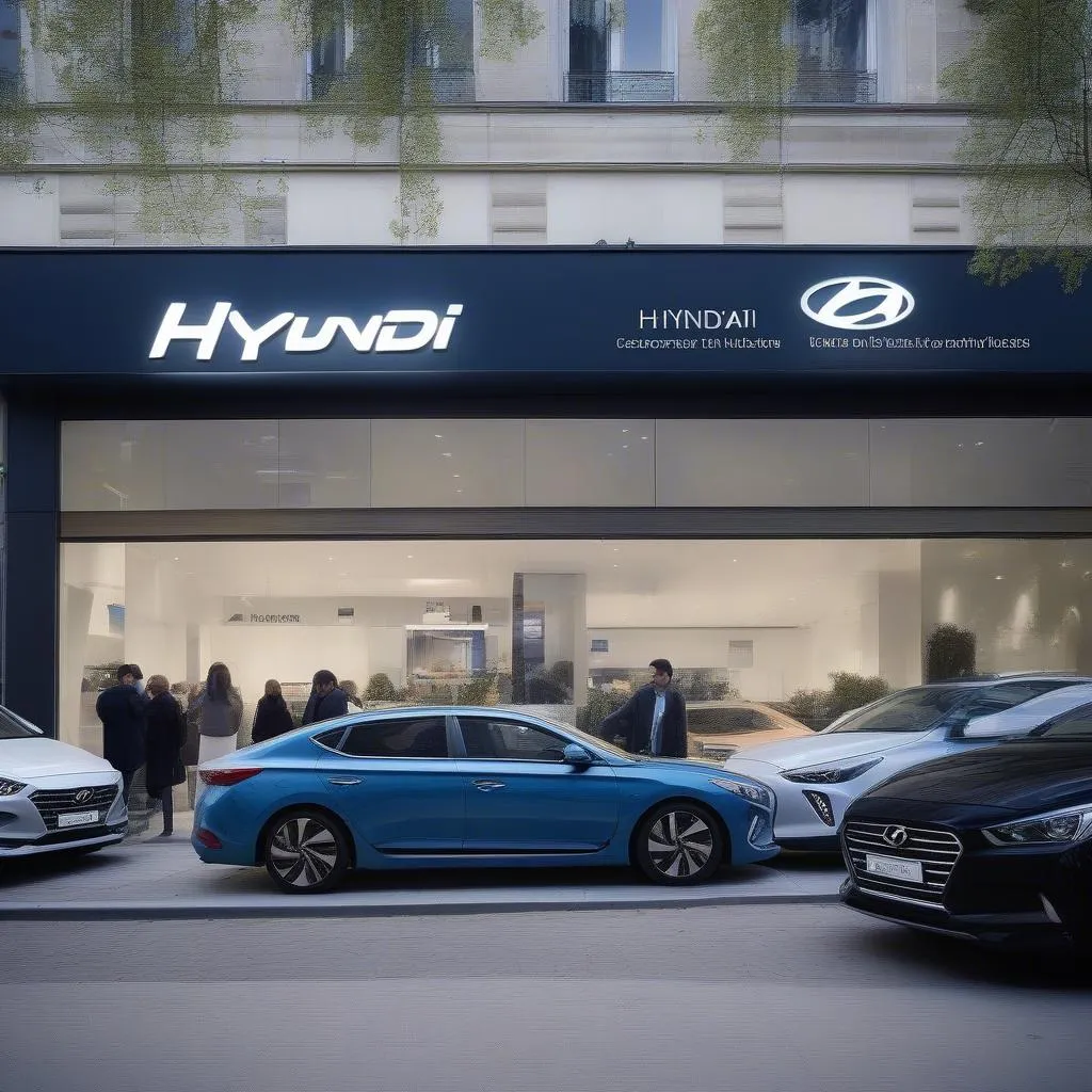 Hyundai Dealership in France