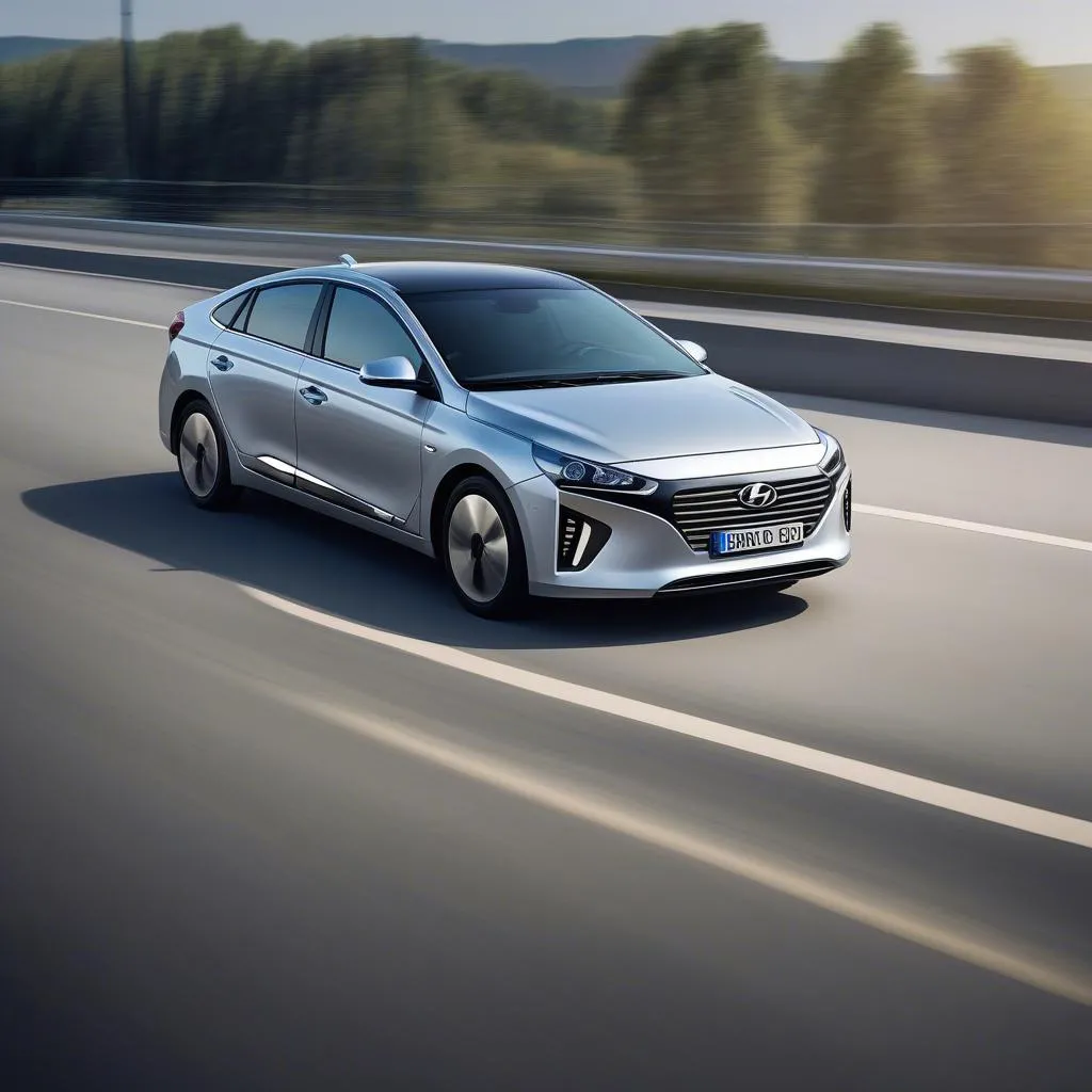 Xe hybrid Hyundai Ioniq