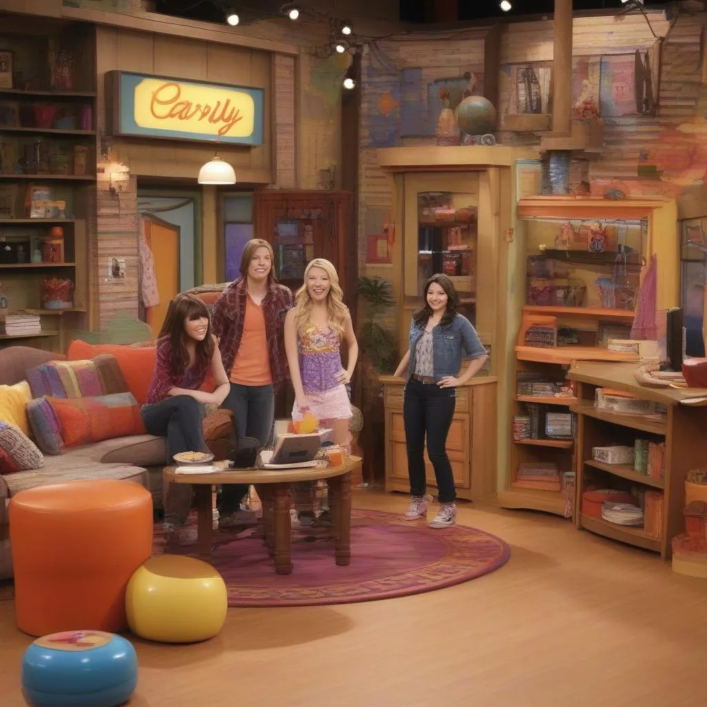 iCarly show set