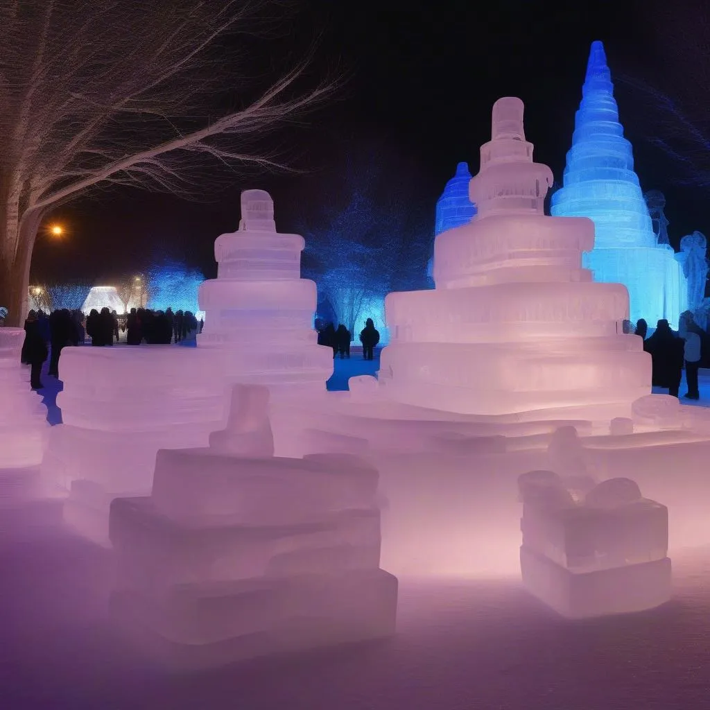 Festival de Sculpture sur Glace