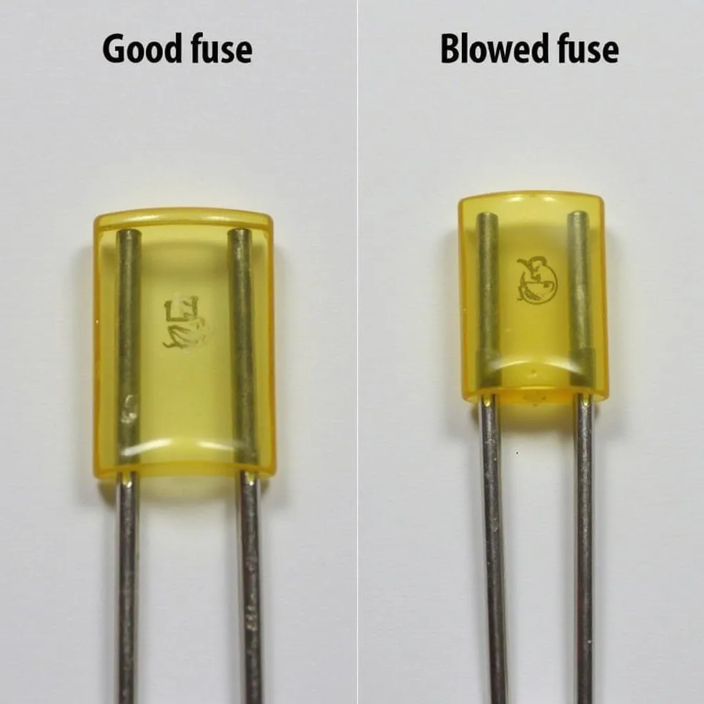 Identification d'un fusible OBD grillé