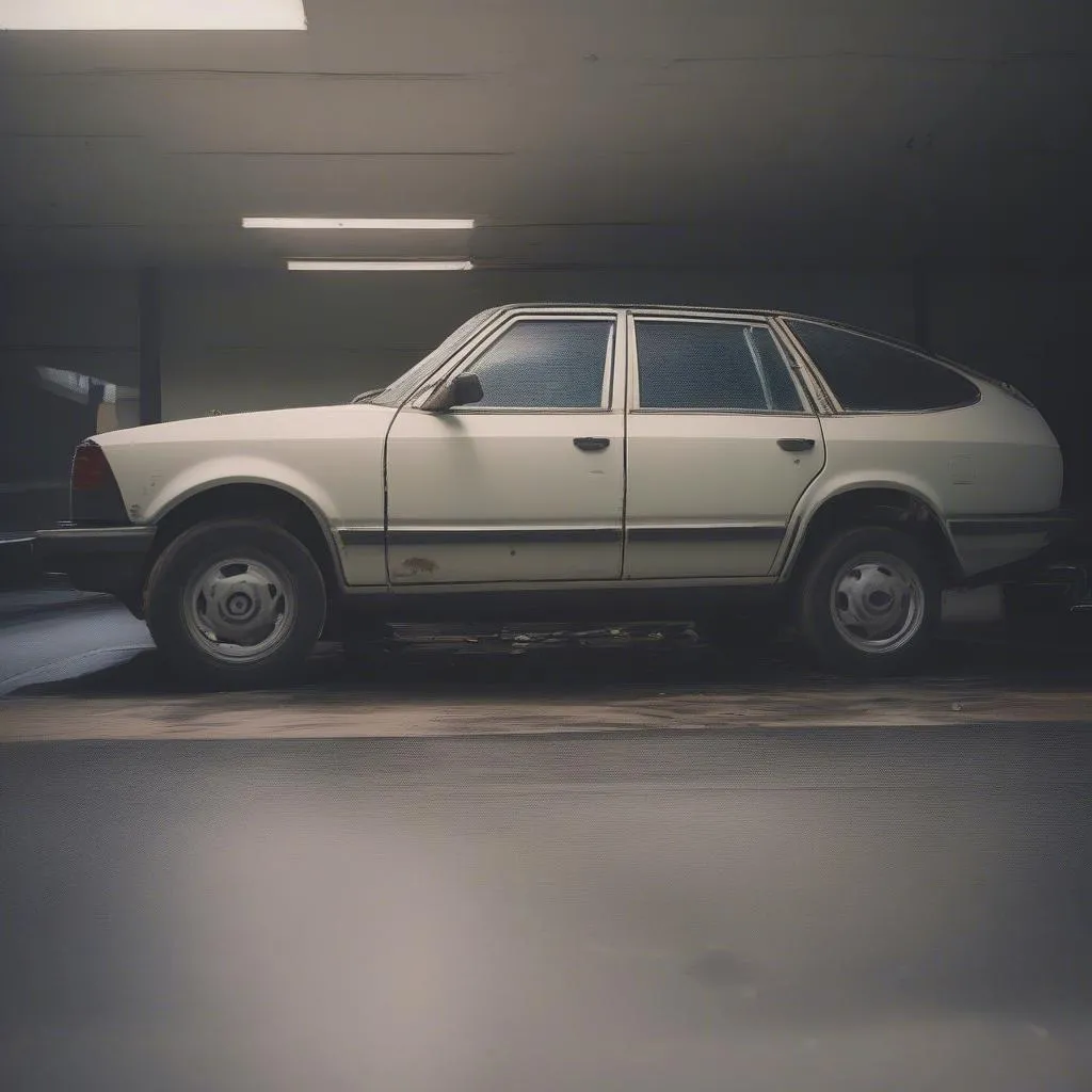 Une voiture en parfait état