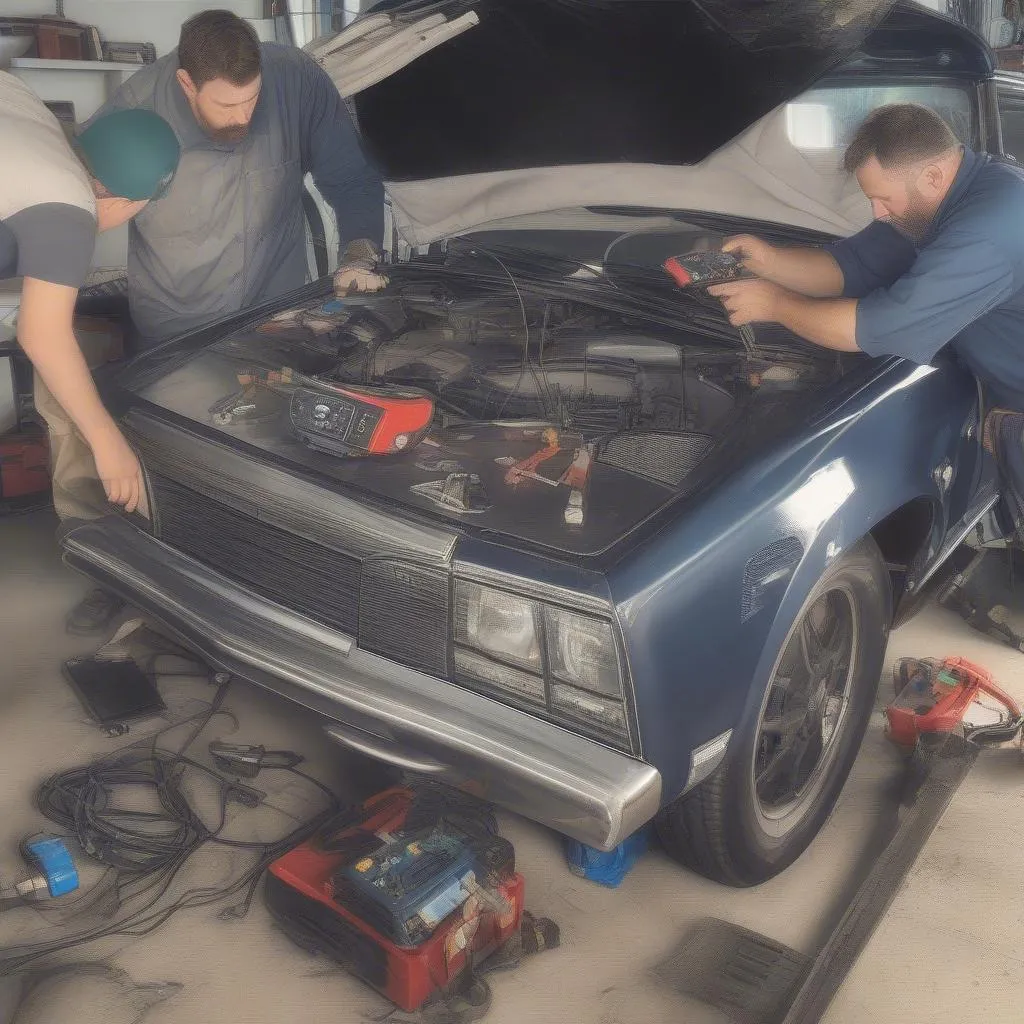 Installation d'un port OBD sur une voiture ancienne