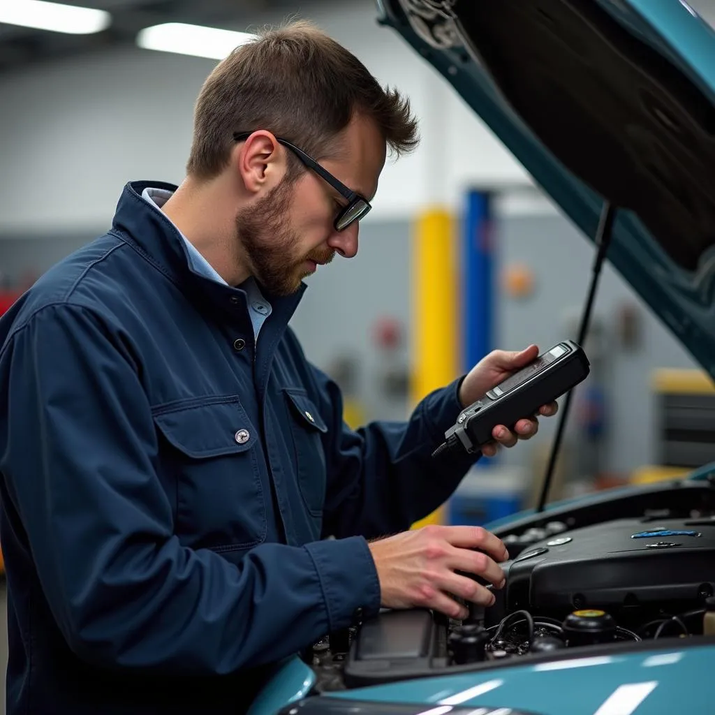 Diagnostic automobile avec un Jack Westin Car