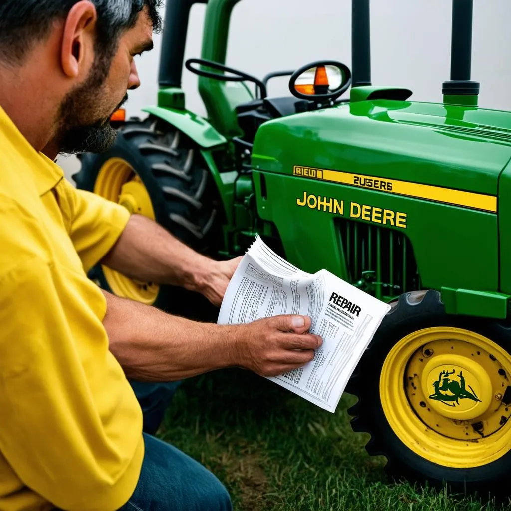 John Deere repair manual