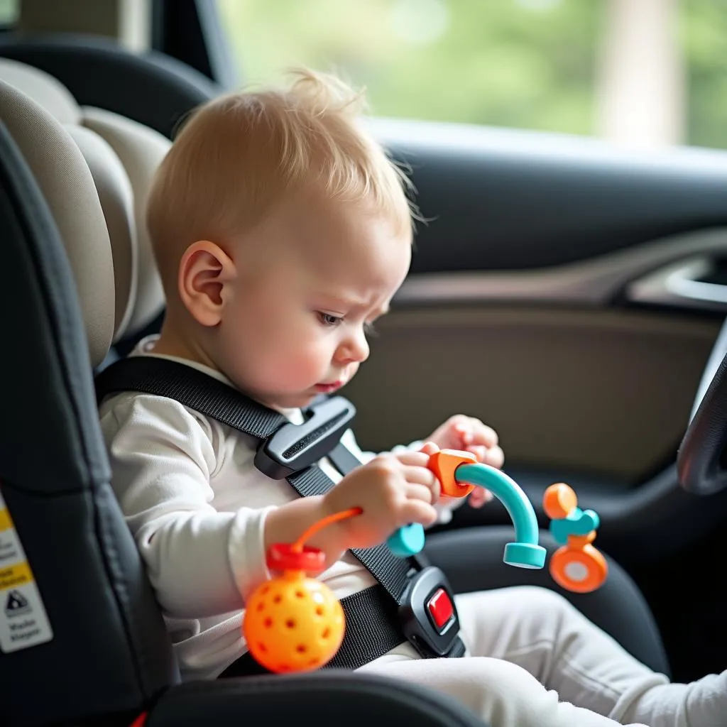 Jouets pour siège auto : un guide pratique pour des voyages sereins